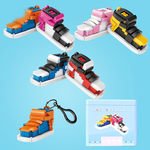 Title 6, Small Particle Building Blocks 1214 Lovers Gift...