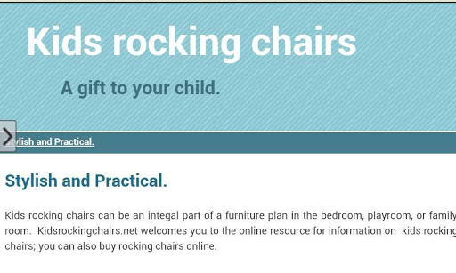 Kids Rocking Chairs