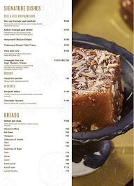 Spread menu 8