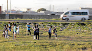 No vuvuzelas — just a constant hum from the traffic on the N2 outside Cape Town.