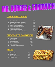 Mr. Burger & Sandwich menu 2