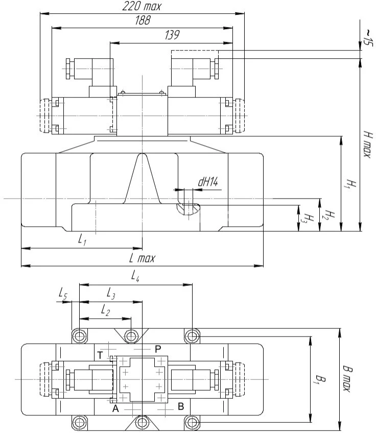 Title 2, Гидрораспределитель 1Р 323 АЛ 574А (FWH-10-2В2)