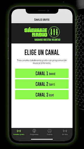 Screenshot Sálvame Radio