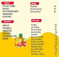 Super Ice Cream & Fast Food menu 1