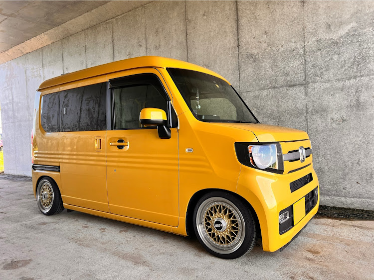N-VANのJJ1 N-VAN・車検と言うイベント・#純正・BBSに関するカスタム事例の投稿画像1枚目