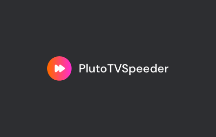 Pluto TV Speeder: adjust playback speed Preview image 0