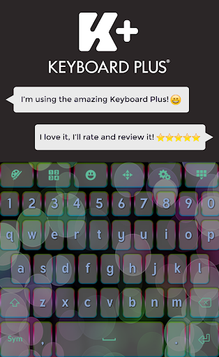 Color Bubbles Keyboard