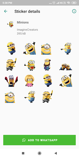 Cartoon Stickers for Whatsapp - WAStickersApps