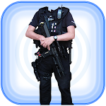 Men Police Dress Photo Suit Apk