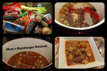 Mom's Hamburger Goulash