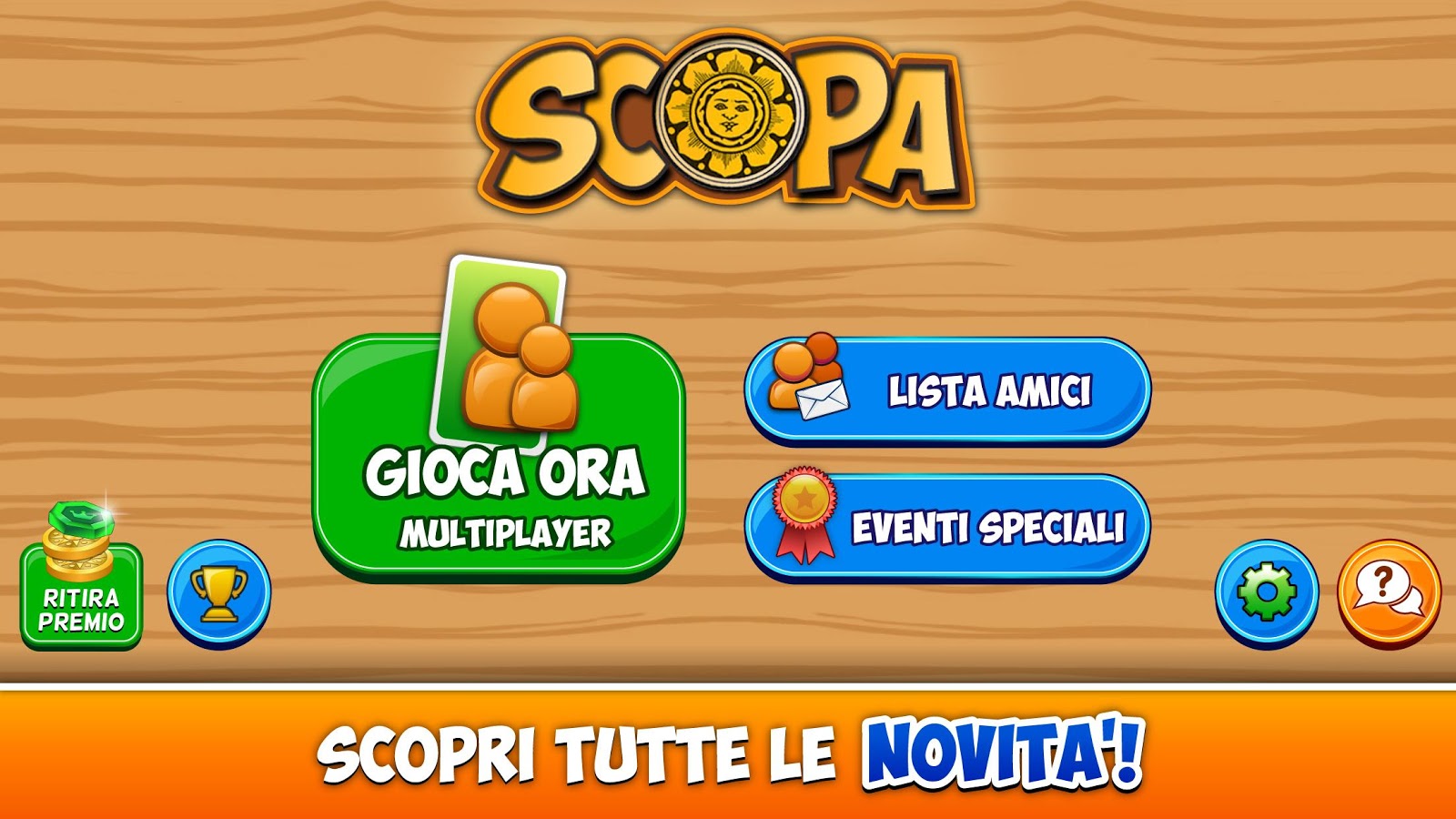 soluzioni scopa la sfida