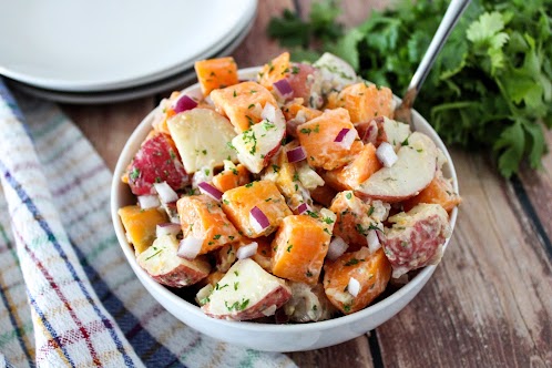 Sweet Red Potato Salad