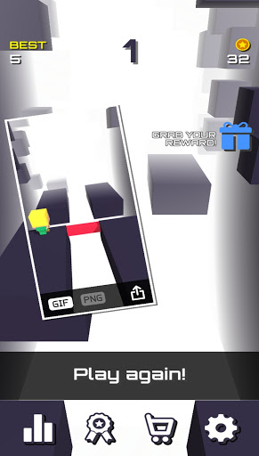 Screenshot Trackless Runner