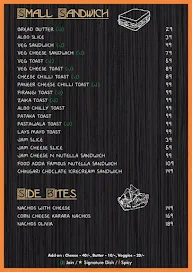 Ustaad House menu 1