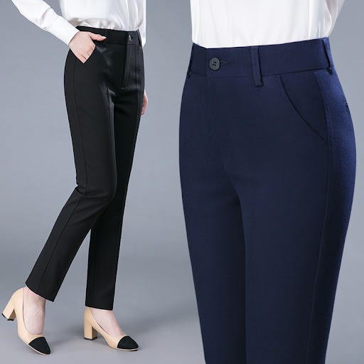 Title 2, Womens Loose Casual Professional Suit Pants St...