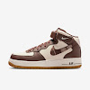 air force 1 mid '07 lx pale ivory/gum medium brown/kakao wow