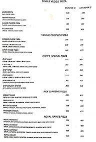 Crunchy Pizza menu 1