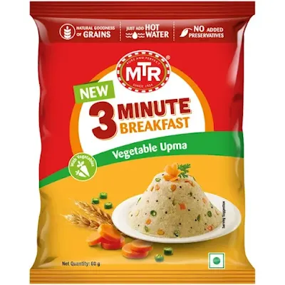 Mtr Vegetable Upma Pouch 60 Gm