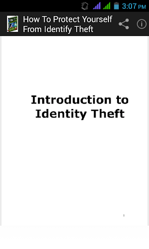 Protect from Identity Theft