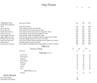 Ohh My Pizza menu 1