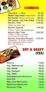 Kabab Mirchi menu 7