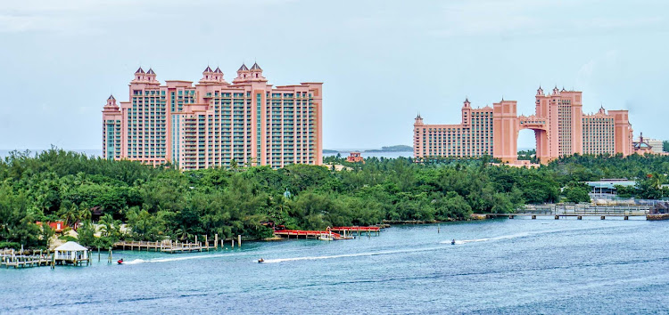 Experience an aquatic adventure at Atlantis Resort on Paradise Island during a shore excursion on Mariner of the Seas.