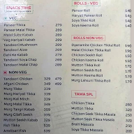 Sanjh Chulha menu 1