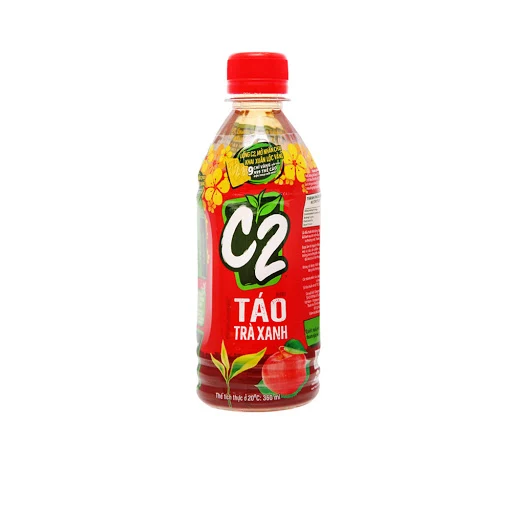 Thùng 24 Chai Trà Xanh C2 Hương Táo 360ml