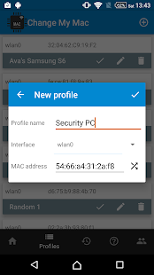 Change My MAC - Spoof Wifi MAC Screenshot