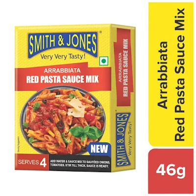 Smith & Jones Arrabbiata Red Pasta Sauce Mix - 46 gm