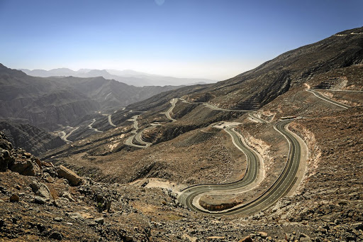 Dubai's Jebel Jais mountain pass.