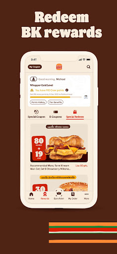 Screenshot Burger King Thailand