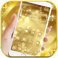 ゴールドキラキラテーマキラキラゴールドの壁紙 Gold Glitter Androidアプリ Applion