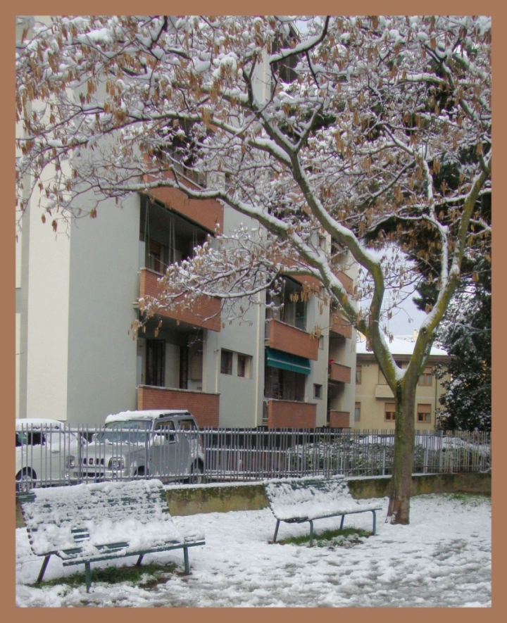 Come la neve cade in silenzio. di francescaperuzzini