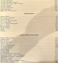 Royal Park Family Restaurant & Bar menu 4