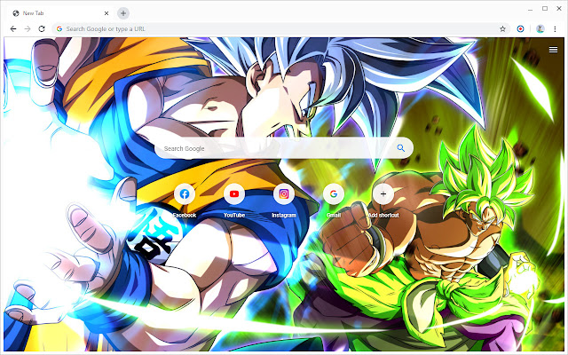 Dragon Ball Super: Broly Wallpapers New Tab