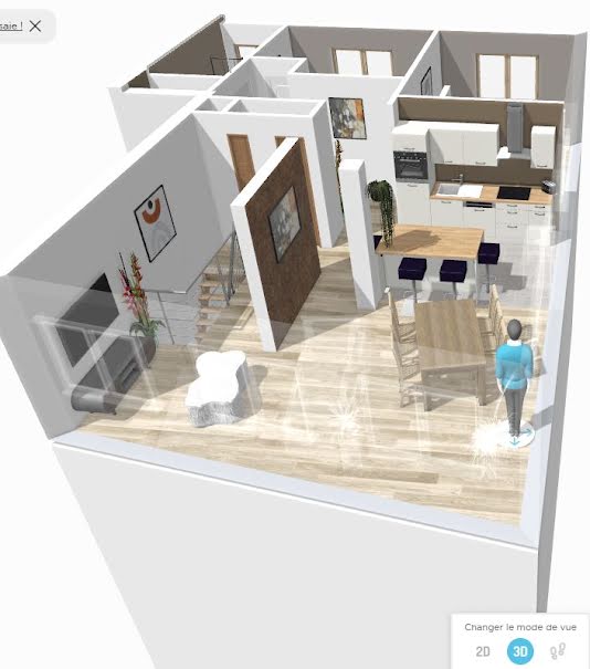 Vente appartement 3 pièces 70 m² à Jurançon (64110), 106 000 €