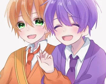 「紫 橙 💜🧡       「 セ ン パ イ ♡ // 」」のメインビジュアル