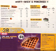 The Waffle Co. menu 1