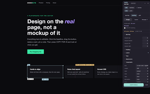 PAVEL EDITOR screenshot 5