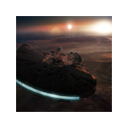 Star Wars VII: Millennium Falcon Sunset Chrome extension download