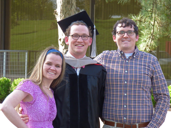 Ryan's Graduation - with sister Stephanie and brother Michael