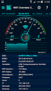 WiFi Overview 360 Pro Screenshot