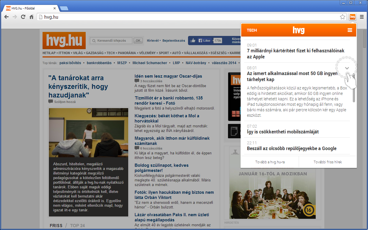 HVG hírolvasó Preview image 5