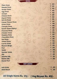 HYDERABADI TIFFINS & CHINESE menu 1