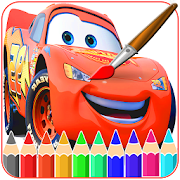 Mcqueen Coloring pages -Cars-  Icon