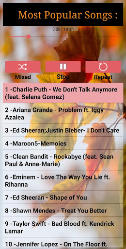 TOP 25 Most Popular Songs Offline