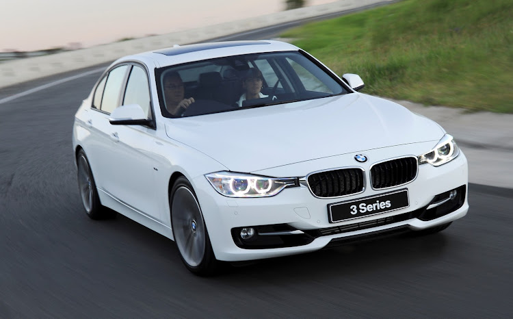 A 2012 BMW 3 Series.