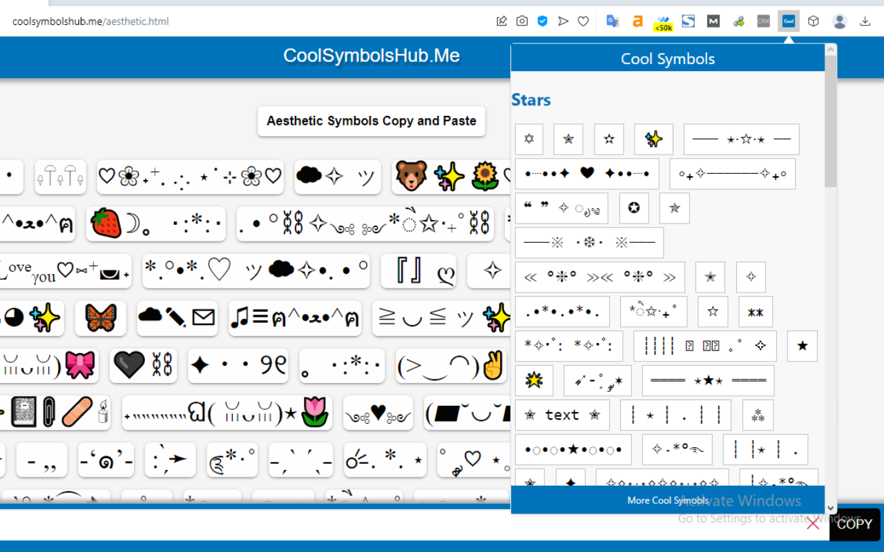 Cool Symbols Preview image 2