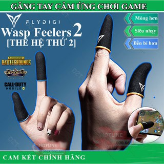 [Giá Tận Gốc] - Flydigi Wasp Feelers 2 - Găng Tay Chơi Game Pubg, Liên Quân Bao Tay Chơi Game Chống Mồ Hôi
